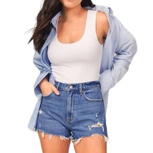 Abercrombie Curve Love High Rise Mom Short
